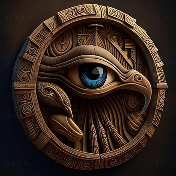 3D model Curse The Eye of Isis game (STL)